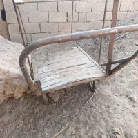 گاری دو طبقه چهار چرخ