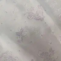 چادر مجلسی سفید یا چادر عروس طلاکوب