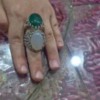 دوعدد انگشتر نقره عقیق  هریک۱۵۰۰تومان|جواهرات|لردگان, |دیوار
