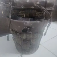 سطل و شمعدون