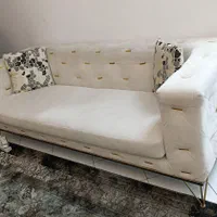 مبلمان راحتی ۸ نفره در حد نو نشیمن نرم|مبلمان خانگی و میز عسلی|تهران, خواجه نظام الملک|دیوار