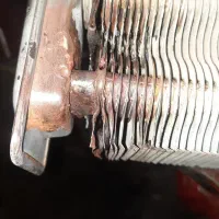 جوشکاری مبدل مسی پکیج و آبگرمکن و بلوک برنجی