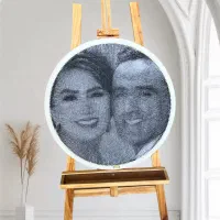 تابلو  استرینگ آرت چهره ، عکس بافت جدید