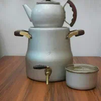 کتری وقوری وقندان.