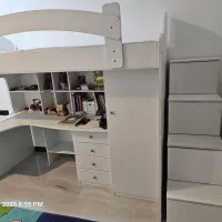 فروش تخت خواب دوطبقه طبقه نوجوان|تخت و سرویس خواب|جم, |دیوار