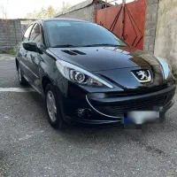 پژو 207 سقف پانوراما مدل 1400مشکی متالیک در حد صفر