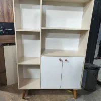 کتابخانه قفسه ویترینی مدل سایه|کتابخانه، شلف، قفسههای دیواری|تهران, امام حسین|دیوار