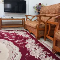 مبلمان ۷نفره به همراه میز بزرگ و. کوچک