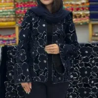 انواع پارچه های سوزندوزی مجلسی|لباس|تویسرکان, |دیوار