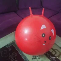 توپ بزرگ ژیمناستیک  و تناسب اندام به همراه تلمبه|تجهیزات ورزشی|شیراز, قلعه شاهزاده بیگم|دیوار