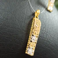 نیم ست۳.۶۶۰ گرمی ثامن فقط ۹درصد|جواهرات|همدان, |دیوار