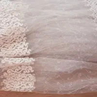 پرده تور و خامه دوزی