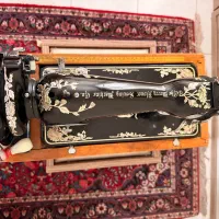 چرخ خیاطی مری فلاور آنتیک