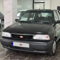 پراید صبا دوگانه کارخانه مشکی مدل ۸۷