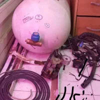 CNG سی ان جی مخزن ۱۰۰ لیتری ایتالیا با تمام قطعات