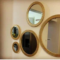 آینه پنچ تیکه دکوراتیو