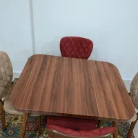 میز صندلی نهار خوری چهار نفره|میز و صندلی غذاخوری|قم, شهرک قدس|دیوار