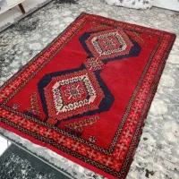 قالیچه دستباف پشمی قدیمی