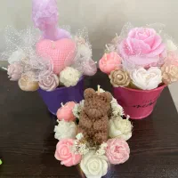 باکس شمع گل