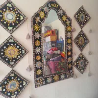 ایینه قدی  کار دست|آینه|زاهدان, |دیوار