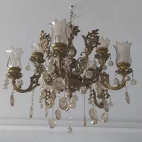 لوستر برنز ده شاخه