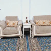 فروش مبل هفت نفره با سه عدد جلو مبلی