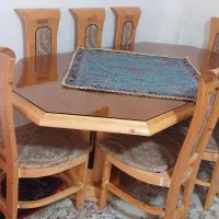 میز وصندلی غذا خوری هشت نفر