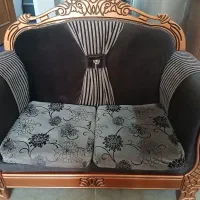 مبل هفت نفره همراه جلومبلی وعسلی