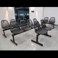 صندلی متصل بهم. صندلی چسبیده. صندلی انتظار|مبلمان اداری|کرج, عظیمیه|دیوار