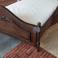 تختچونیدونفره|تخت و سرویس خواب|قم, نیروگاه|دیوار