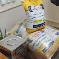 برنج. دانه بلند. پاکستانی. داریوش  روغن. ۱۶کیلو