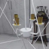 لوستر 4شعله|لوستر و چراغ آویز|کرج, شهرک بنفشه|دیوار