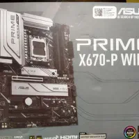 مادربرد asus x670-p در حد آکبند