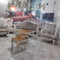 فالیمو مبل ۷نفره با میز|مبلمان خانگی و میز عسلی|قم, نیروگاه|دیوار