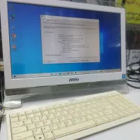 ال این وان MSI تاچ با کیبورد فابریک  بسیار تمیز