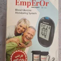 دستگاه تست قند خون امپرور همراه با نوار تست
