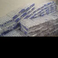 مایع لباسشویی و دستشویی و دستمال کاغذی