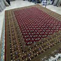 فرش 350 شانه 12 متری طرح ترکمن