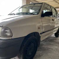 پراید مدل ۸۷ سفید تک‌برگ سند