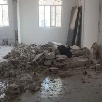 تخریب ساختمان ازکوچک تا تخریب بزرگ. گچکاری