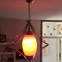 ۲عدد لوستر  جفت اتاق خوابی