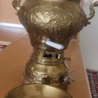 سماور گازی برنجی