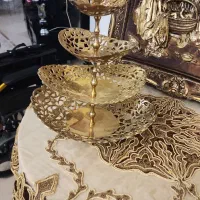 سه طبقه برنجی
