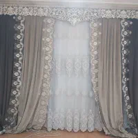 پرده پذیرایی|پرده، رانر، رومیزی|تهران, دولتخواه شمالی|دیوار