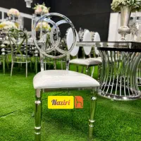 میز حصیری لوله ای کمانی صندلی تاج بلند|کافی‌شاپ و رستوران|ارومیه, |دیوار