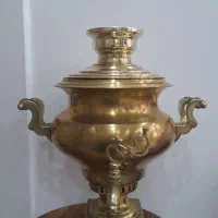 سماور زغالی روس قدیمی آنتیک