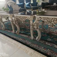 سلطنتی 9 نفره با عسلی و میز|مبلمان خانگی و میز عسلی|لردگان, |دیوار