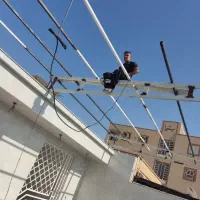 جوشکاری سیار آهن  بیم  پنجره  سایبان نرده