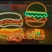 تابلو ال ای دی کبابی فست فود قهوه