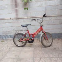 دوعدوچرخه سایز ۱۶ رنگ قرمز وابی